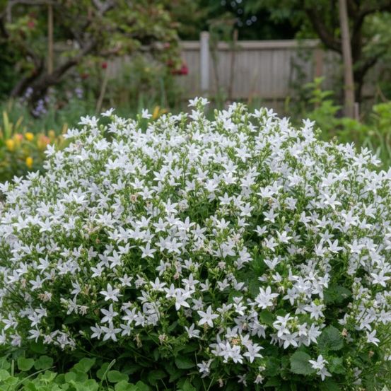 Campanule des murailles e.h. Frost, campanule des murs lot de 9 godets