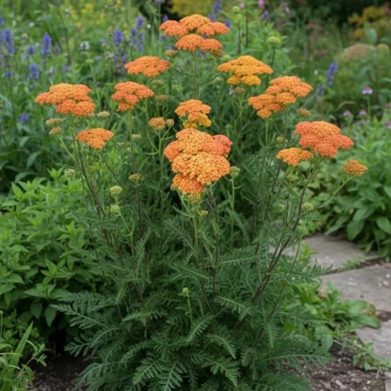 Achillée terracotta - sans traitement godet - 5/20 cm