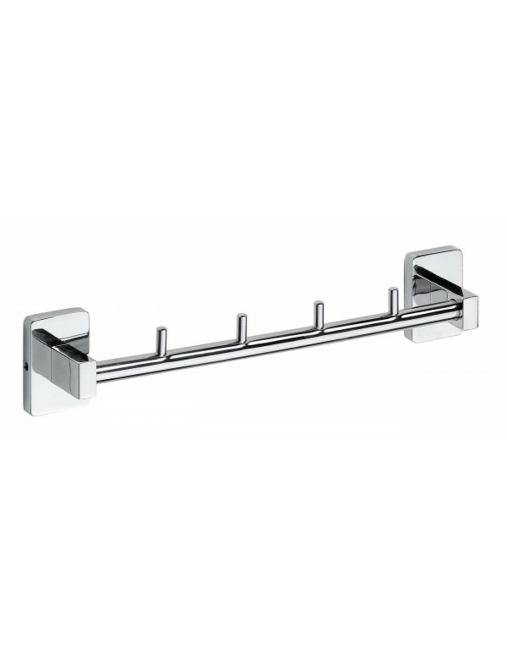 Patère quadruple en zinc niki 30 x5,3 x4,5 cm