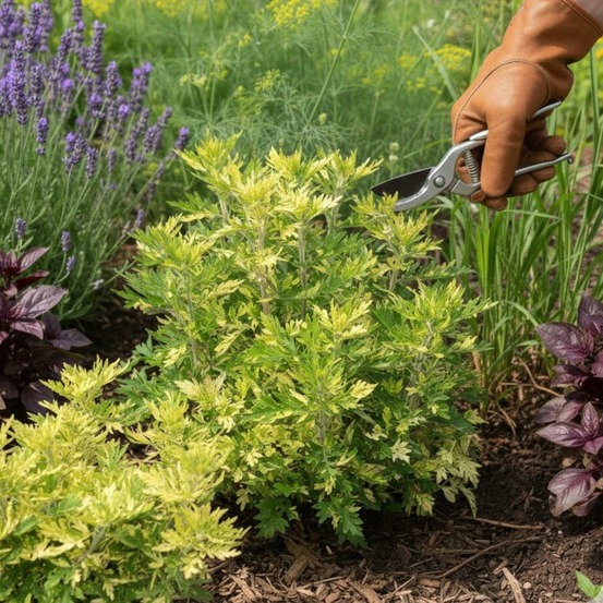 Armoise commune panachée - sans traitement lot de 9 godets