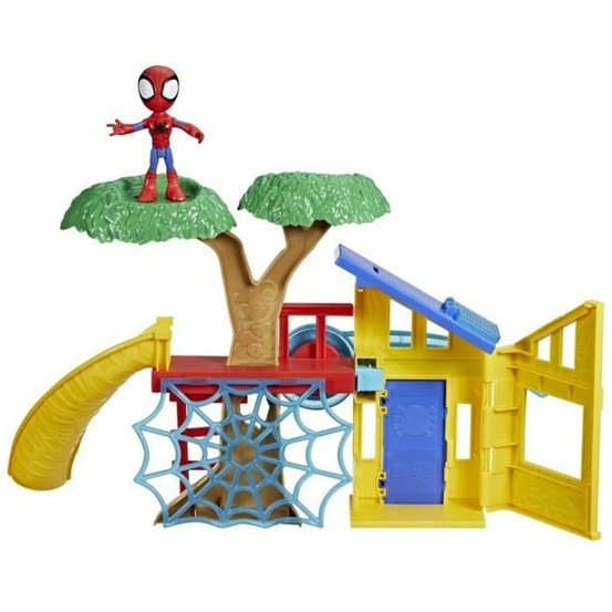 Coffret aire de jeu spidey, figurine 10 cm