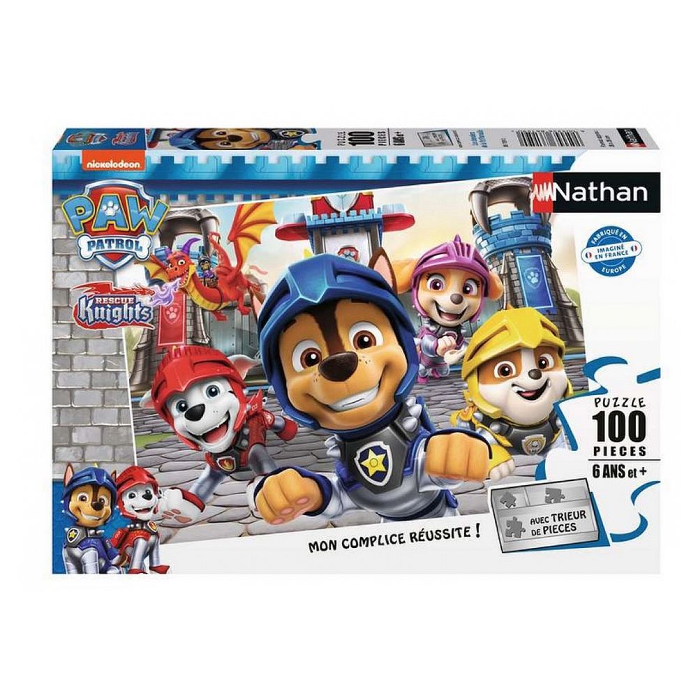 Puzzle 100p pat patrouille chevalier