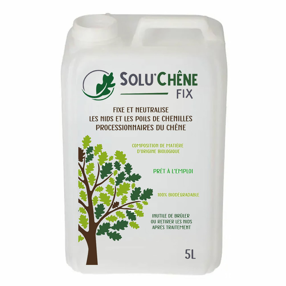 Solu'chêne fix - bidon de 5L-traitement contre chenille