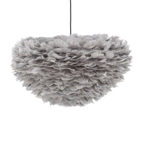 Lampe suspension en plume