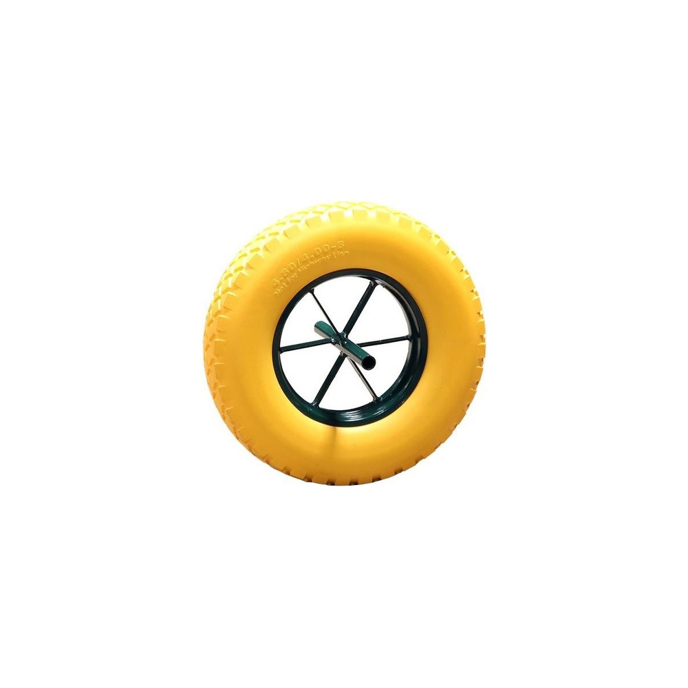 Roue increvable jante en métal 40 cm