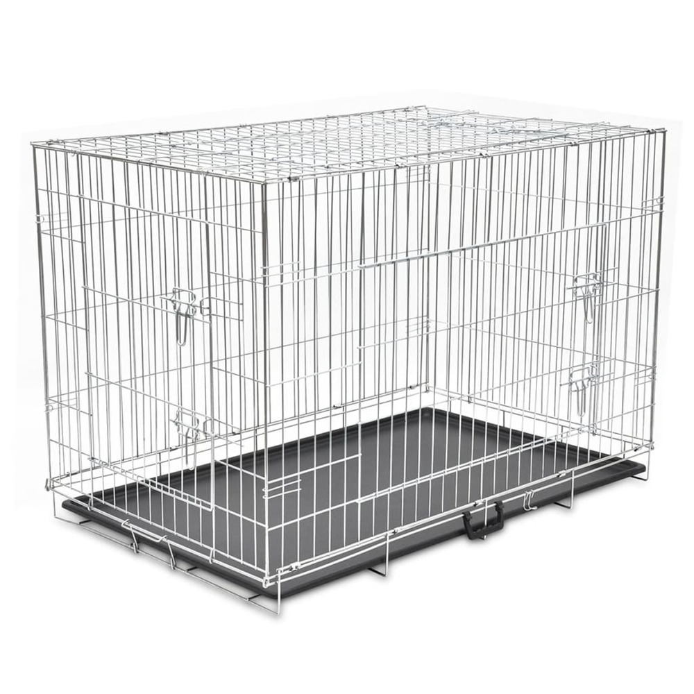 Cage métallique et pliable pour chiens xxl