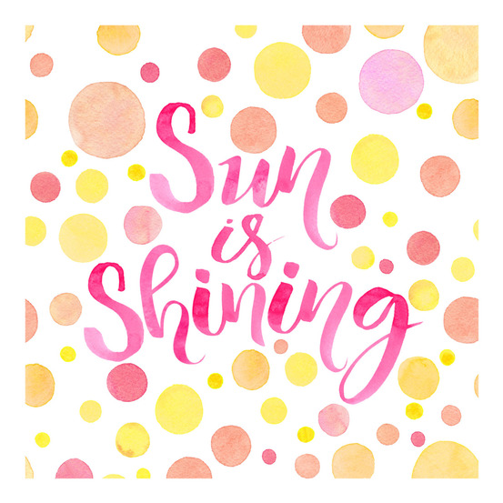 Lot de 20 serviettes papier sun