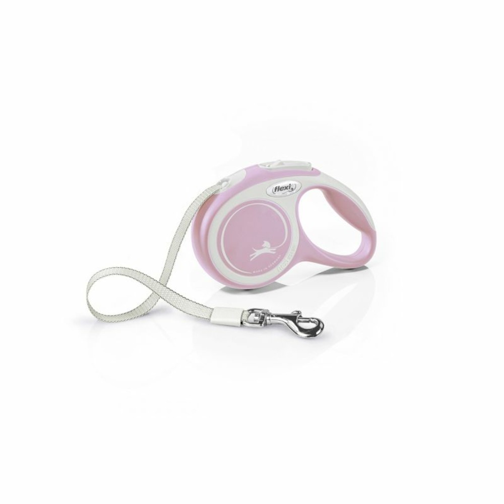 Laisse new comfort xs tape 3 m rose flexi cf00t3-251-ro-20