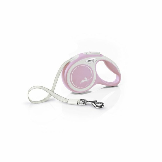 Laisse new comfort xs tape 3 m rose flexi cf00t3-251-ro-20