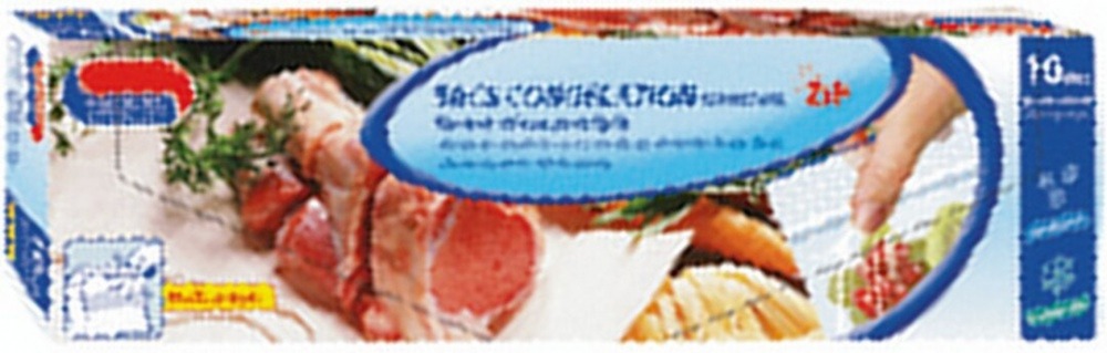 Lot de 15 sacs congélation zip moyen modele 22x32 cm