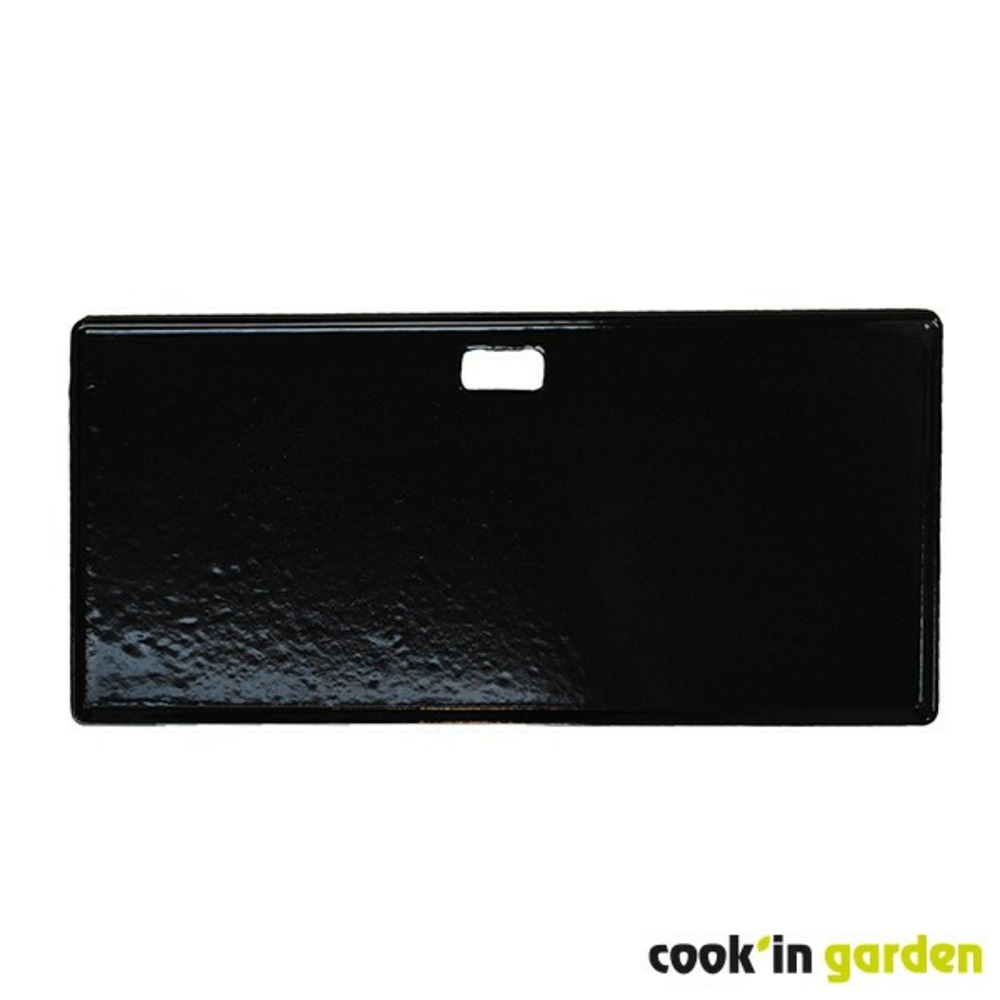 Plancha en fonte émaillée l 41,5 x l 20,3 cm