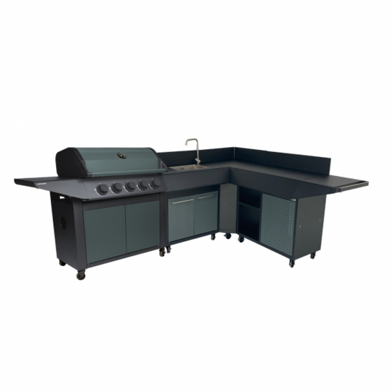 Cuisine burn 80 premium avec angle