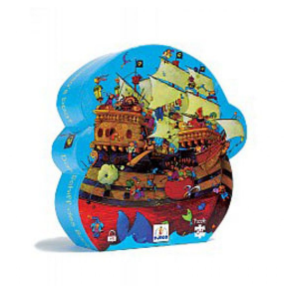 Puzzle silhouette 54p le bateau de barberousse