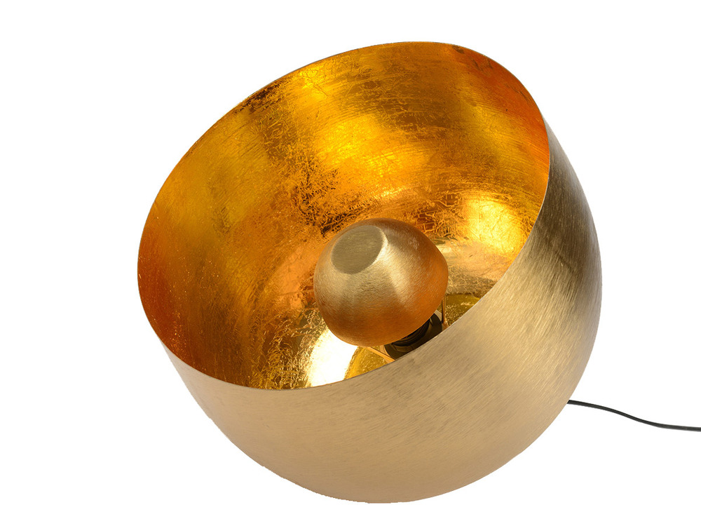 Lampe à poser samuel dorée ø 38 cm