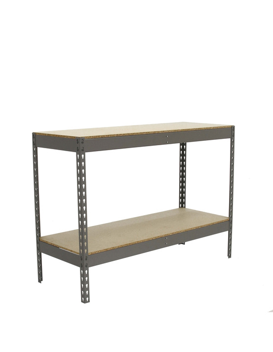 Etagère sans vis ecoforte 1507-2 chipboard 900 gris/bois gris/bois 900x1500x750 - simonrack