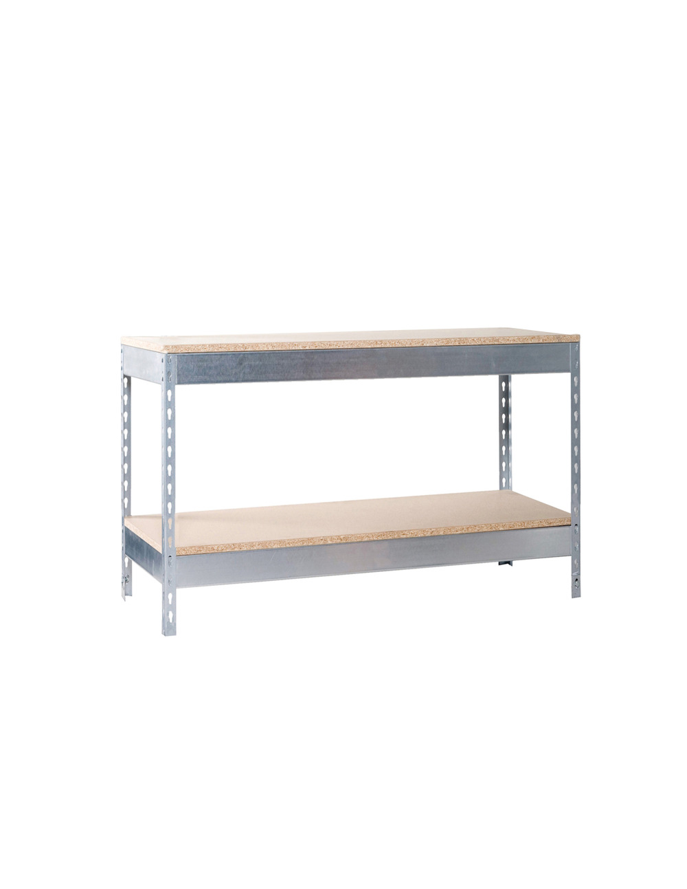 Etabli simonwork basic 2 901890-2 galvanisé/bois galva/bois 900x1800x900 - simonrack