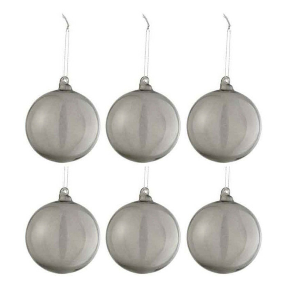 Lot de 6 boules de noël 