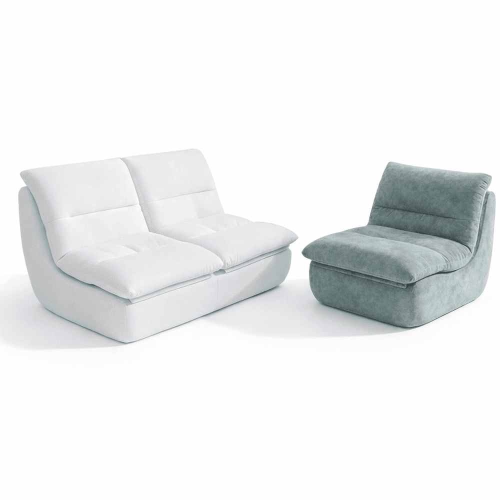 Pack nuvia living 3 places - blanc et sauge