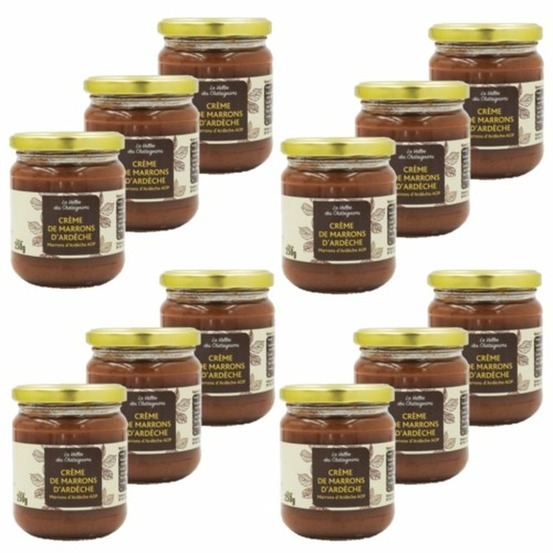 Crème de marrons d'ardèche aop - la vallée des châtaigniers