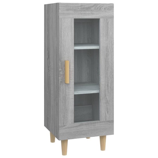 Buffet bahut commode armoire meuble de rangement organisateur cuisine salle de séjour salon sonoma 34,5 x 34 x 90 cm bois d'i
