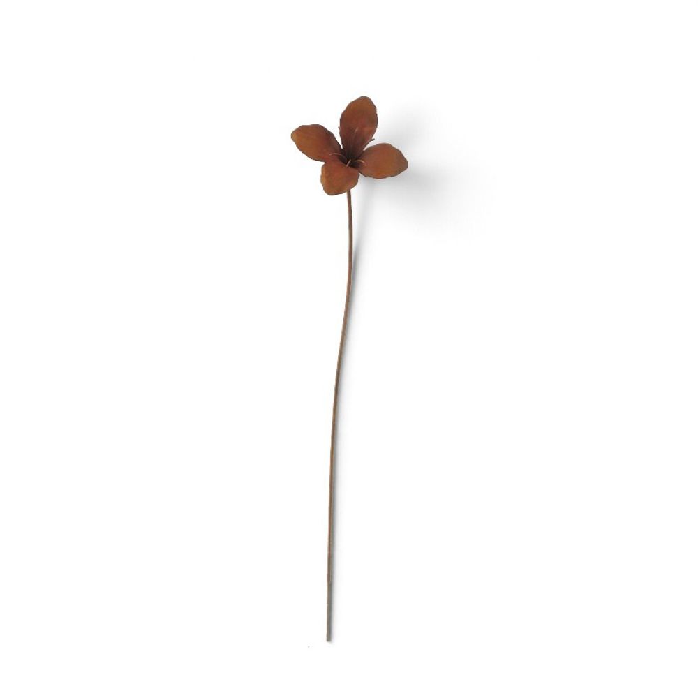 Tuteur jardin fleur 12x10x75cm