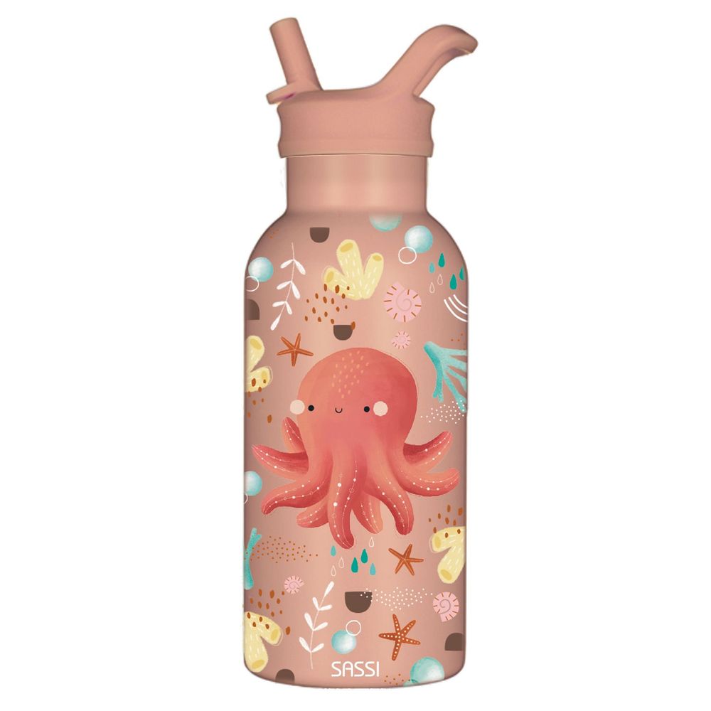 Bouteille isotherme slurpy la pieuvre 350 ml
