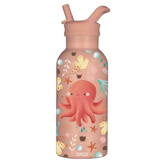 Bouteille isotherme slurpy la pieuvre 350 ml