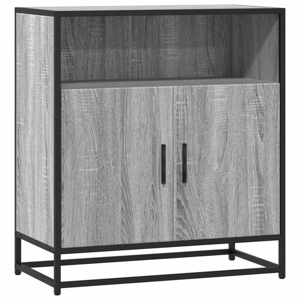 Buffet sonoma gris 68x35x76 cm bois d'ingénierie