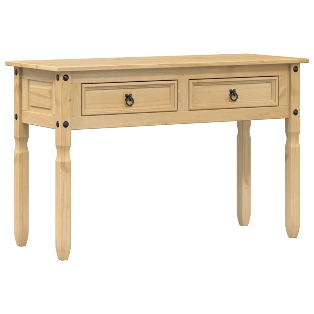 Table console corona 115x46x73 cm bois de pin massif