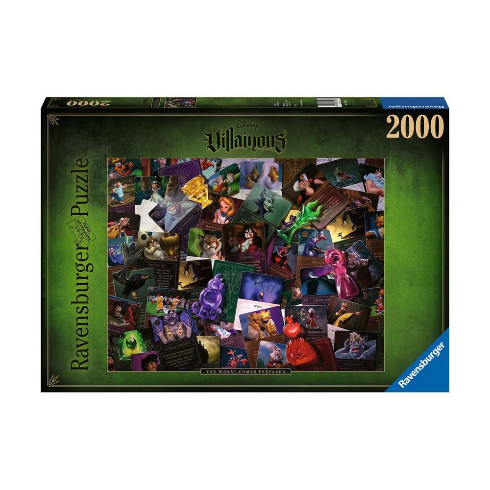 Puzzle 2000 p - les méchants disney