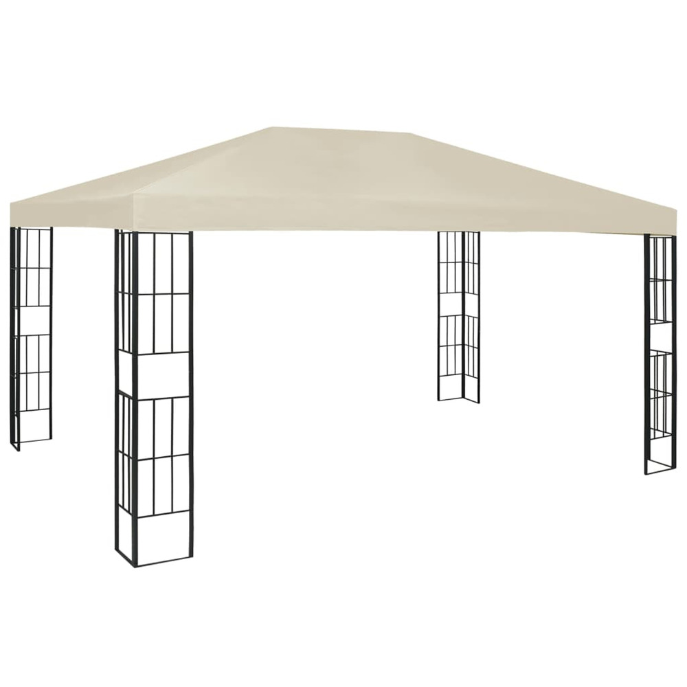 Tonnelle 3x4 m CrÃšme