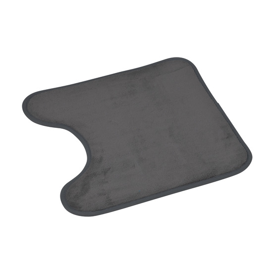 Tapis contour de wc vitamine anthracite