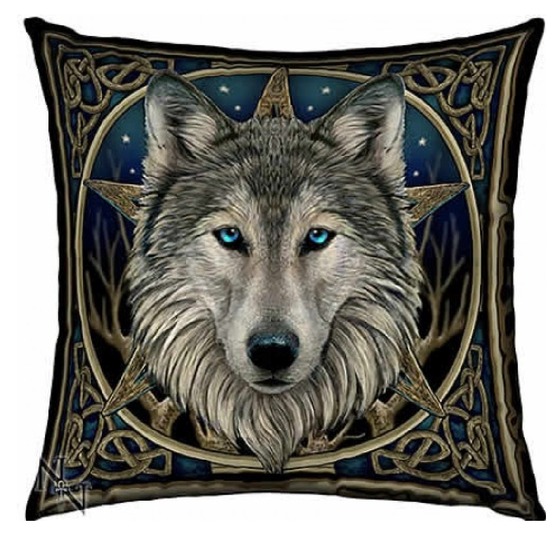 Coussin loup