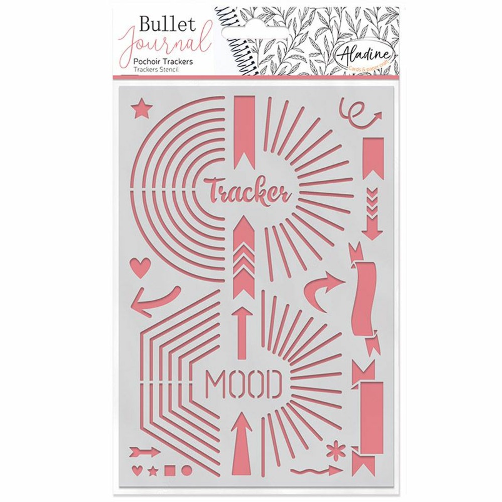 Pochoir pour agenda - trackers
