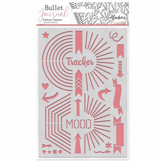 Pochoir pour agenda - trackers