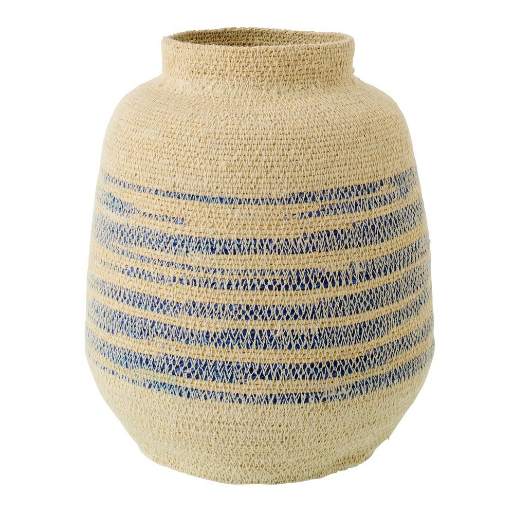 Panier déco en jonc 