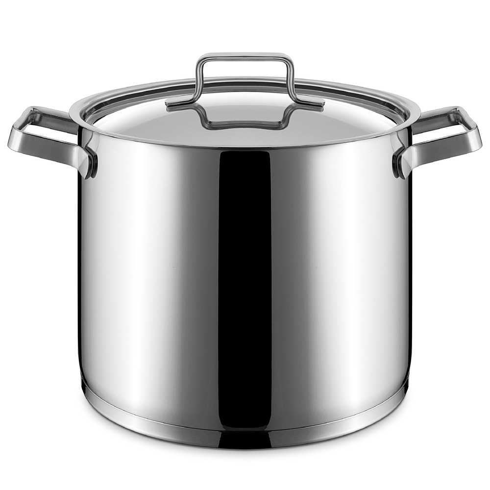 Marmite traiteur avec couvercle inox 24 à 28 cm - pujadas