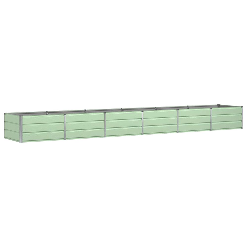 Jardinière vert 480 x 80 x 45 cm acier