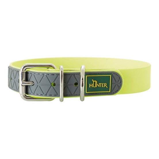 Collier pour chien hunter convenience jaune (28-36 cm)