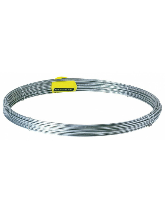 Fil de tension galvanisé 2,7mm x 50m n°16