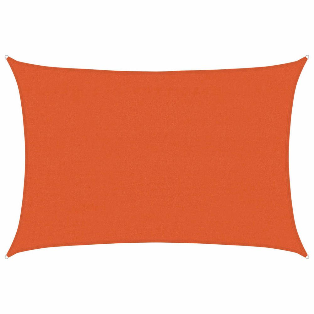 Voile d'ombrage 160 g/m² orange 3,5x5 m pehd