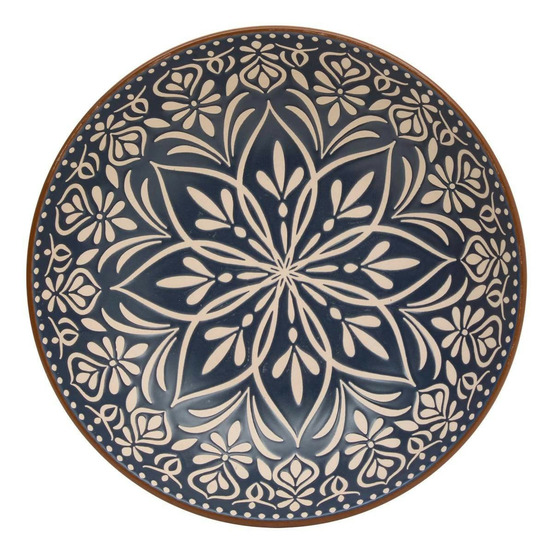 Lot de 6 assiettes creuses en céramique
