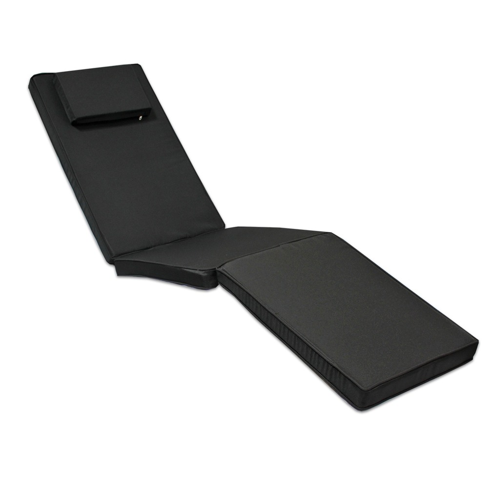 Matelas Noir pour Chaise longue