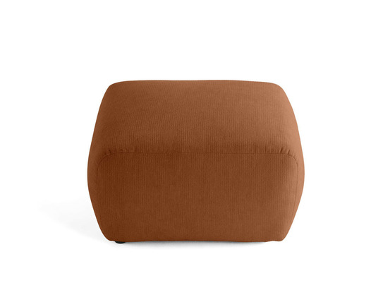 Sorrente - pouf - en tissu texturé