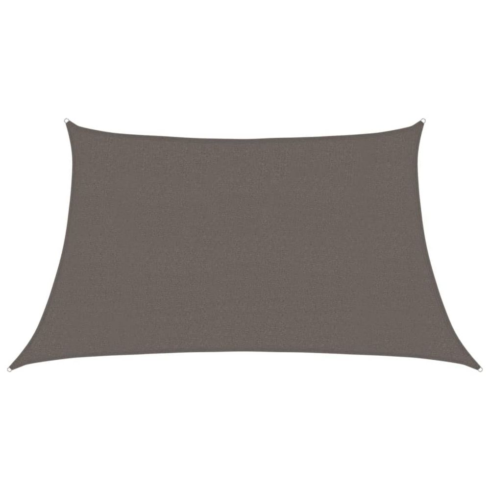 Voile d'ombrage 160 g/m² anthracite 3/4x2 m pehd