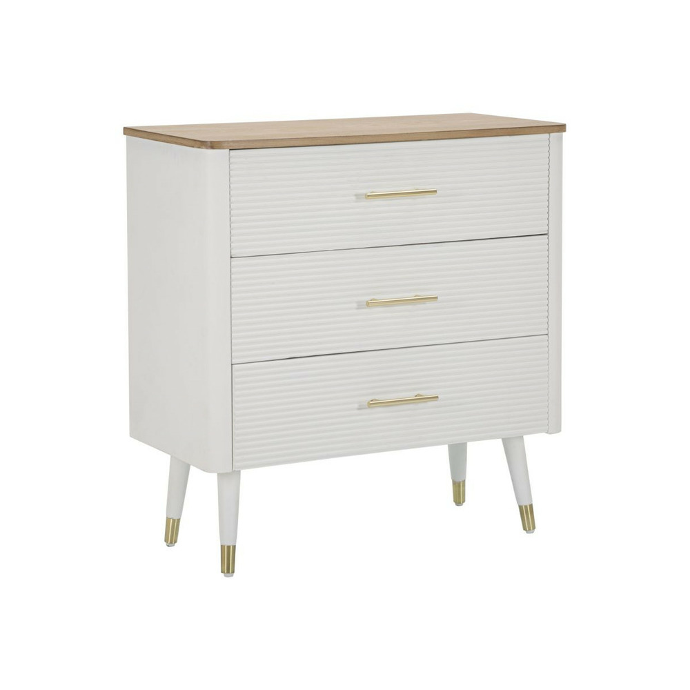 Commode 3 tiroirs en bois 