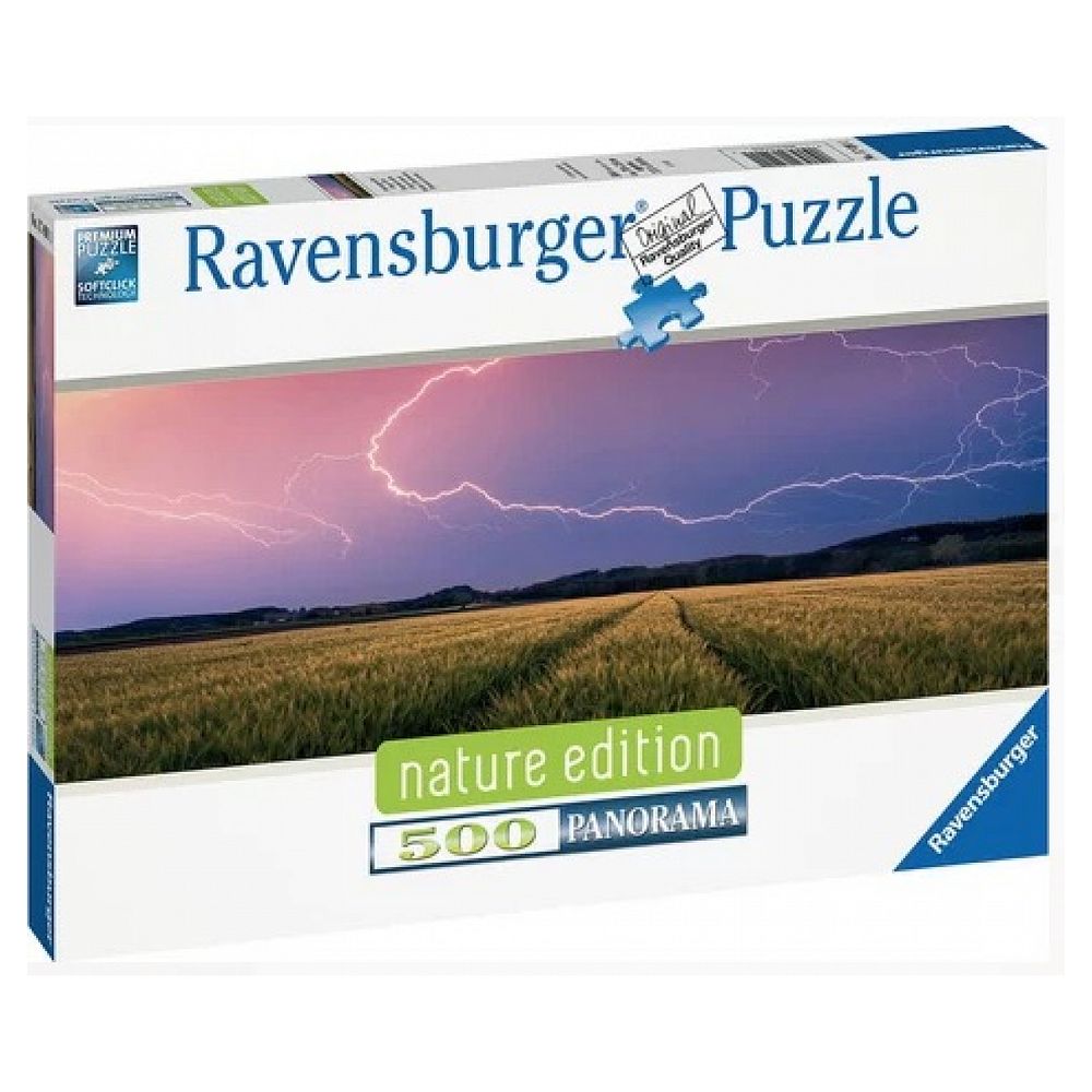 Puzzle adulte panoramique - orage d ete - nature edition 500 pcs