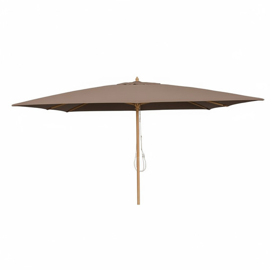 Parasol droit taupe 4x3 m pegasia