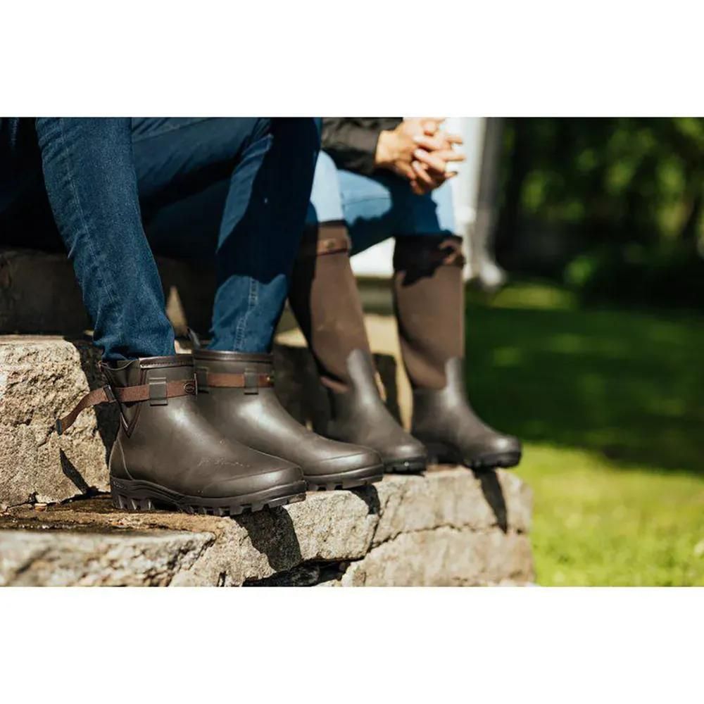Bottillons arxus primo jodhpur hunting green en caoutchouc