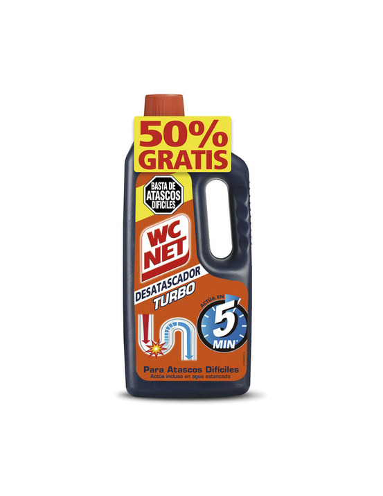 Promo wc net® turbo plugger 50% gratuit 1l réf. 6312560